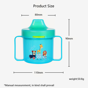 <span class=keywords><strong>Vaso</strong></span> Antiderrames con Asa de Pato para Niños, Diseño de Dibujos Animados, 200 ml de Capacidad, Flujo Medio, para Bebés de 3 Meses o Más, Exclusivo de Smliebear SS - Product Image 3