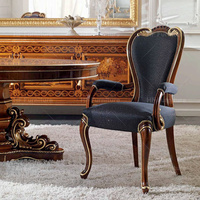 Meubles de salle à manger haut de gamme de style américain classique de luxe pour Vila grande maison Tables et chaises de salle à manger d'intérieur
