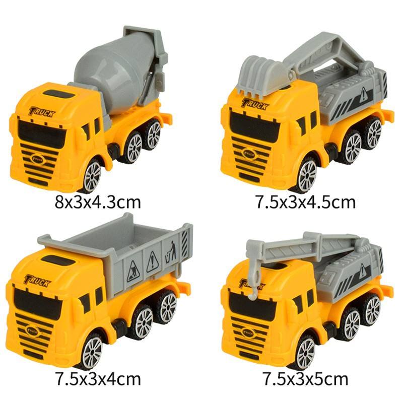 La nouvelle voiture de construction est 4 morceaux dans 1 ensemble