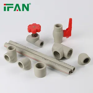 IFAN High Quality Hygienic Import PPR Raw Material PPR Pipe Plastic Fittings