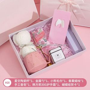 Venta al por mayor taza de café taza de té juego de regalo para niñas mujeres cumpleaños boda taza de café caja de regalo conjunto corporativo regalo conjunto - Product Image 5