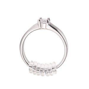 Mejor venta al por mayor personalizado 10cm silicona transparente anillo ajustador anillo Invisible tamaño del anillo ajustador - Product Image 6