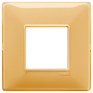 Vimar placca แผ่นสะท้อน Ambra 14.5X9.5ซม. แผ่นผนังสำหรับปลั๊กไฟ - Product Image 1