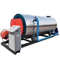 Caldera Industrial de Vapor a Gas y Petróleo de 3t/h, 2.1MW, Totalmente Automática, para Uso de Agua Caliente en Mataderos