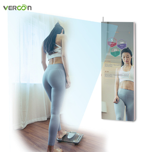 Vercon-Espejo inteligente con pantalla táctil para fitness, con TV, Android 11, LED, baño, gimnasio, entrenamiento, espejo mágico inteligente para ejercicio - Product Image 2