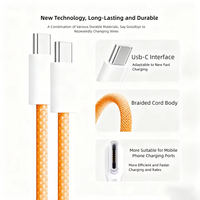 Kabel Pengisian Cepat USB-C PD 60W untuk iPhone 17 Pro Max, iPad & iPhone Air 16e/15 dengan Jaket Anyaman dan Kemasan Kotak Retail