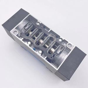 Électrovanne pneumatique allemande à trois positions et cinq voies MFH-5/3G-D-3-C - Product Image 2