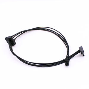 18AWG Mini 6Pin à 15Pin connecteur SATA câble d'alimentation mini 6 broches à sata pour <span class=keywords><strong>Dell</strong></span> 3250 3268 3650 3653 <span class=keywords><strong>3660</strong></span> 3667 3668 - Product Image 1
