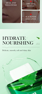Mascarilla Hidratante de <span class=keywords><strong>Aloe</strong></span> <span class=keywords><strong>Vera</strong></span> que Equilibra el Contenido de <span class=keywords><strong>Agua</strong></span> y Grasa de la Piel, Mascarilla Facial Completa para Invierno - Product Image 4