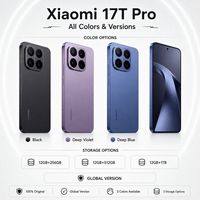 Xiaomi17T Pro Version Globale 2026 Nouveau Smartphone 5G Original 144Hz Batterie 7000mAh Appareil Photo Leica Étanche Téléphone Android Xiaomi