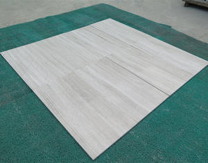 Chiva Stone Natural White Wood Vein Marble Grey Wood Grain Marble Slabs - Product Image 1