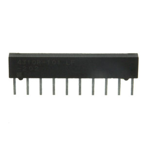 Hyst In Stock China Other Ics <strong>Resistor</strong> 4310R-101-102 <strong>Resistor</strong> <strong>Networks</strong> <strong>Arrays</strong> 1kOhm 200mW Power Per Element Bussed 10-SIP 4310R - Product Image 1