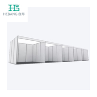 Stand d'exposition en aluminium HeBang Factory pour la présentation de produits et les salons professionnels
