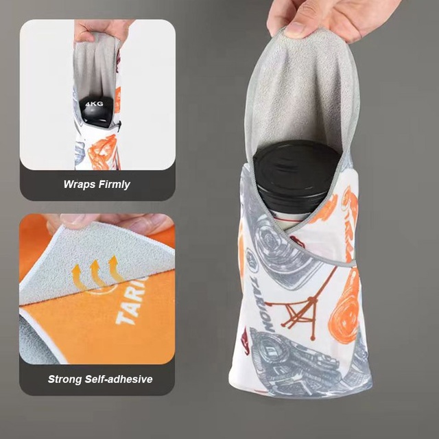 New Arrival Custom Wrap Magic Self-Adhesive Cloth Protective Camera Wrapper Multi-Purpose Protective Wrap for Camera Lens Laptop
