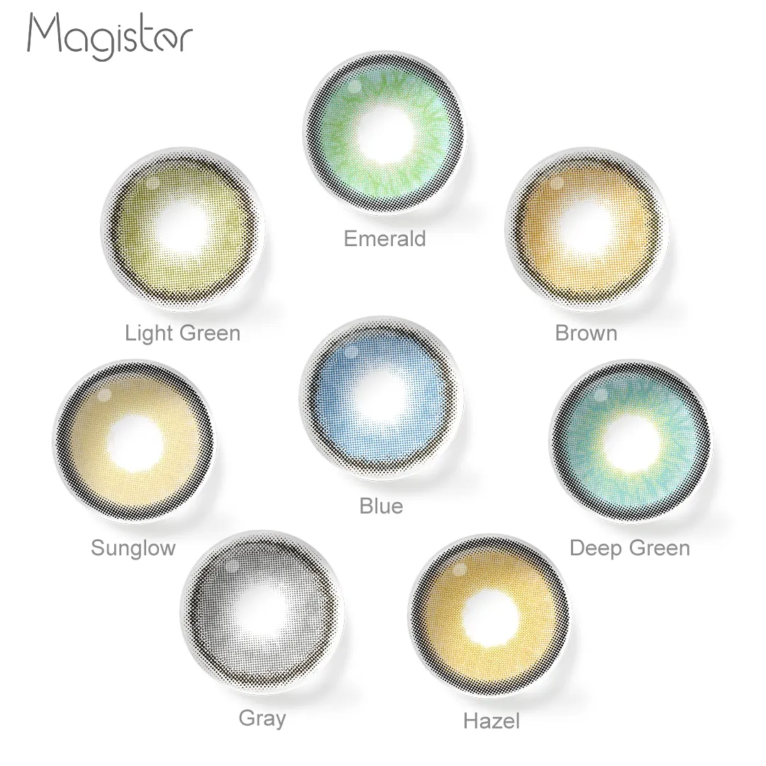 MAGISTER Contact Lenses New Look Mystery Color Contact Lens Wholesale Natural Colors Eye Contact Lenses