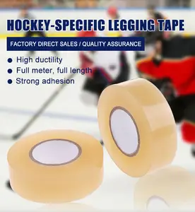Stick Wrap Grip Tape Clear Vinyl Tape For Wrestling Grappling And Exercise Mats Ice Hockey Tape Skate Stick Blade Handle Protect