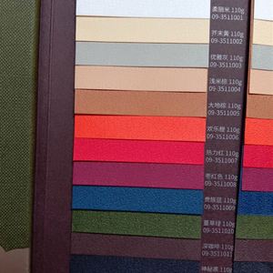 Giá rẻ Nhà Máy Giá kết cấu sổ lưu niệm bao bì Linen kết cấu cardstock tấm màu đen đẹp mô hình dập nổi giấy - Product Image 4