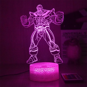 Nouveau Design TV & film <span class=keywords><strong>Thor</strong></span> 4 <span class=keywords><strong>Love</strong></span> and <span class=keywords><strong>Thunder</strong></span> led veilleuse - Product Image 5