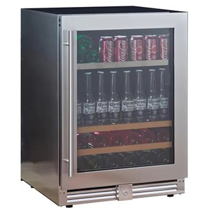 New Điện Thép Không Gỉ Đồ Uống Mát Rượu Vang Tủ Lạnh Đa-Khu Vực Kiểm Soát Nhiệt Độ Cho Khách Sạn Sử Dụng Thanh Truy Cập Thủy Tinh - Product Image 6