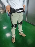 Exosquelette robotique de soutien lombaire pour le levage, robot portable industriel pour le travail en usine