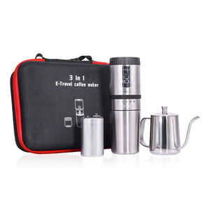 <span class=keywords><strong>Kit</strong></span> de accesorios para cafetera, juego de herramientas profesionales para <span class=keywords><strong>Barista</strong></span>, <span class=keywords><strong>Kit</strong></span> de viaje de café portátil con Molinillo Eléctrico USB - Product Image 3