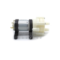 Pompe à diaphragme DC R385 pour machine à thé, mini-pompe à eau 6-12V, pompe de refroidissement liquide pour ordinateur portable, pompe d'aquarium