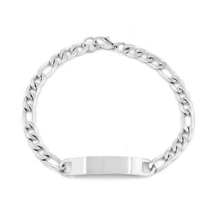 Customizable Engrave Letters and <b>Names</b> Wholesale Stainless Steel 18k <b>Gold</b> Plated Metal Chain Charm <b>Bracelet</b> Jewelry for Women - Product Image 2