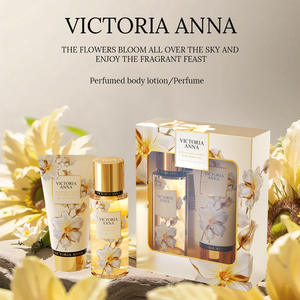 Set de Regalo Victoria para Mujer con Bruma Corporal Floral de Larga Duración Desodorante Crema de Manos y Loción Hidratante de Plantas Naturales Estilo Perfume - Product Image 6