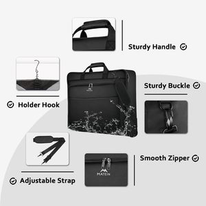 Free Sample Wholesale Custom Wedding Dress <b>Covers</b> Gown Dress Bag Folding Storage Clothes Suit <b>Cover</b> Dust <b>Garment</b> Bags - Product Image 4