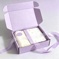 Maßgefertigte Kunstpapier-Recycling-Geschenk- und Bastelverpackungsbox für Aufklebenägel mit Glanz-/Mattlaminierung
