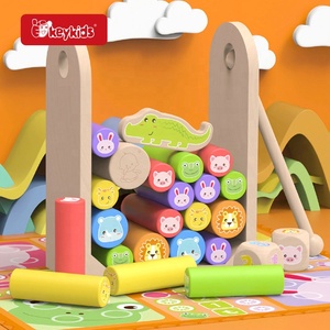 モンテッソーリパズル3D木製透明脳玩具子供用W14A395 - Product Image 6