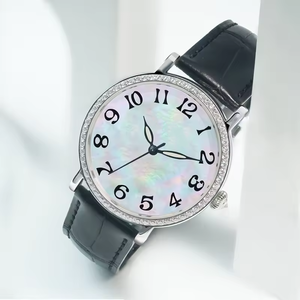 Luxury Stainless Steel Moissanite Men <b>wristwatch</b> Luxury Classics <b>Automatic</b> Mechanical Watches Genuine Leather Diamond Watches - Product Image 4
