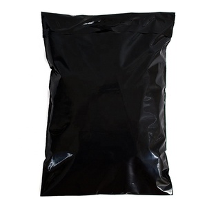 100 biodégradable Sacs En <span class=keywords><strong>Plastique</strong></span> <span class=keywords><strong>Noir</strong></span> Sac Postal pour Vêtements - Product Image 1
