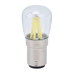 Transparente Glas T22 BA15D Glühbirne 2W 24V 2700K <span class=keywords><strong>B15D</strong></span> - Product Image 1