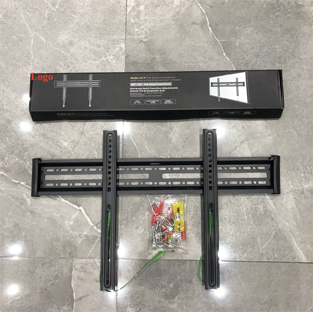Factory TV Accessory for Home Usage Bracket TV Large Size 40 70 Fixed Wall Mount for TV C3-F