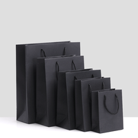 Sacs en papier d'emballage de luxe pour vêtements, bijoux, cosmétiques et artisanat, avec logo imprimé, à la mode, en gros