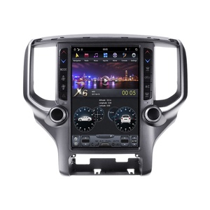 MOOKAKA Android 13.0 Écran Vertical Autoradio Lecteur Multimédia pour <span class=keywords><strong>Dodge</strong></span> <span class=keywords><strong>RAM</strong></span> <span class=keywords><strong>2018</strong></span> + Voiture GPS Navigation Auto Stéréo Tête Unité - Product Image 2