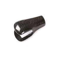 Pour BMW série 5/6 X3/X5 E46 E60 E83 E63 E53 accessoires intérieurs en Fiber de carbone véritable Console pommeau de levier de vitesse et couvercle d'habillage de tête