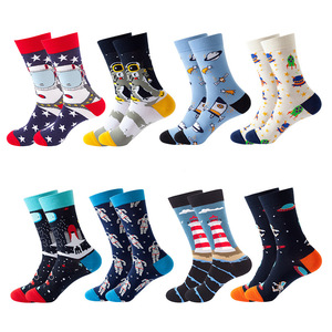 OEM Logo personnalisé <span class=keywords><strong>pas</strong></span> <span class=keywords><strong>cher</strong></span> prix multicolore Conception originale <span class=keywords><strong>chaussettes</strong></span> en coton unisexe doux tube moyen <span class=keywords><strong>chaussettes</strong></span> d'équipage décontracté <span class=keywords><strong>chaussettes</strong></span> tricotées - Product Image 6