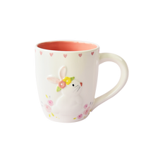 BONWILL tasse en céramique lapin avec couronne Design tasse à café en relief