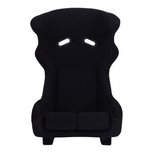 Asiento de carreras al por mayor de fábrica MingAo, asiento deportivo de terciopelo con respaldo de fibra de vidrio, doble perilla, asientos de <span class=keywords><strong>coche</strong></span> modificados - Product Image 1
