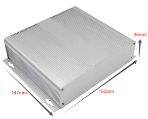 Boîtier en aluminium moulé sous pression boîtier électronique étanche électrique personnalisé coque en aluminium résistant aux intempéries - Product Image 1