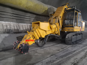 Hoge Kwaliteit Aarde Vijzel Bevestiging Boormachine Mini Graafmachine Onderdelen China Hydraulische Drumsnijder - Product Image 6