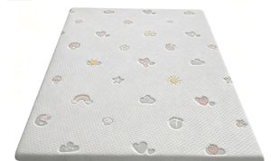 Coussin de jeu respirant et très résistant pour bébé, avec housse amovible à fermeture éclair, imperméable et antidérapant, pour le sommeil du nourrisson et le temps sur le ventre - Product Image 2