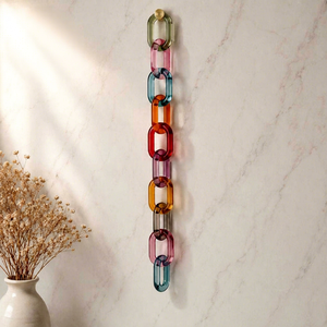 ของตกแต่งบ้านคุณภาพสูง โซ่เรซิ่นสำหรับตกแต่งผนัง โซ่เรซิ่นหลากสี จาก FALAK WORLD EXPORT - Product Image 1