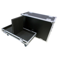 Boîtier de transport en aluminium OEM personnalisable 14U 16U 20U avec insert en mousse anti-poussière, étui de protection étanche sur mesure