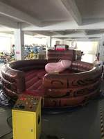 Night Club Party Décoration de mariage Mécanique Willy Gonflable Mécanique Pénis Bull Ride avec Matelas Gonflable pour Adultes