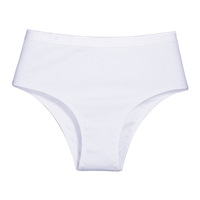 Nuevas bragas de algodón de alta calidad para mujer, de cintura alta, transpirables, deportivas, con control de abdomen, talla grande, lisas, ODM.