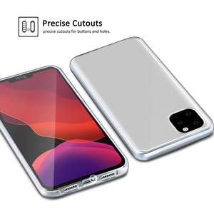 <span class=keywords><strong>Coque</strong></span> intégrale <span class=keywords><strong>transparente</strong></span> en Silicone pour <span class=keywords><strong>iPhone</strong></span>, compatible modèles 12, 11 Pro Max, <span class=keywords><strong>X</strong></span>, 360 °c - Product Image 5