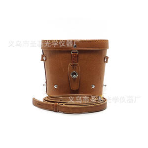 Bolsa de transporte de cuero Jia Shi Le SJ-04 para telescopios y binoculares tipo 62, 95, 63, estuche suave personalizable - Product Image 3